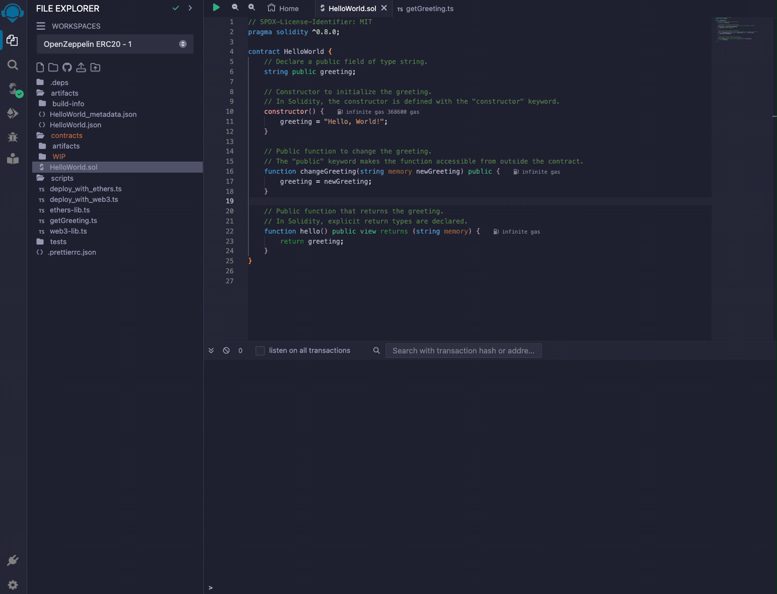 Update DeFi Contract